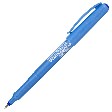 Rollerball 0.5 mm Centropen Tornado Blue 2675 - corp bleu scriere albastra